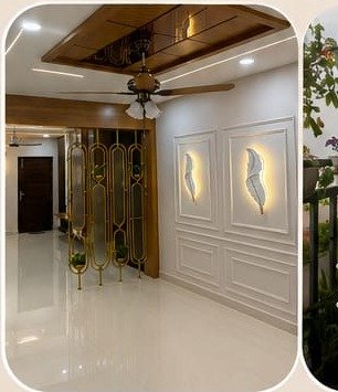Interior ceiling and entry design